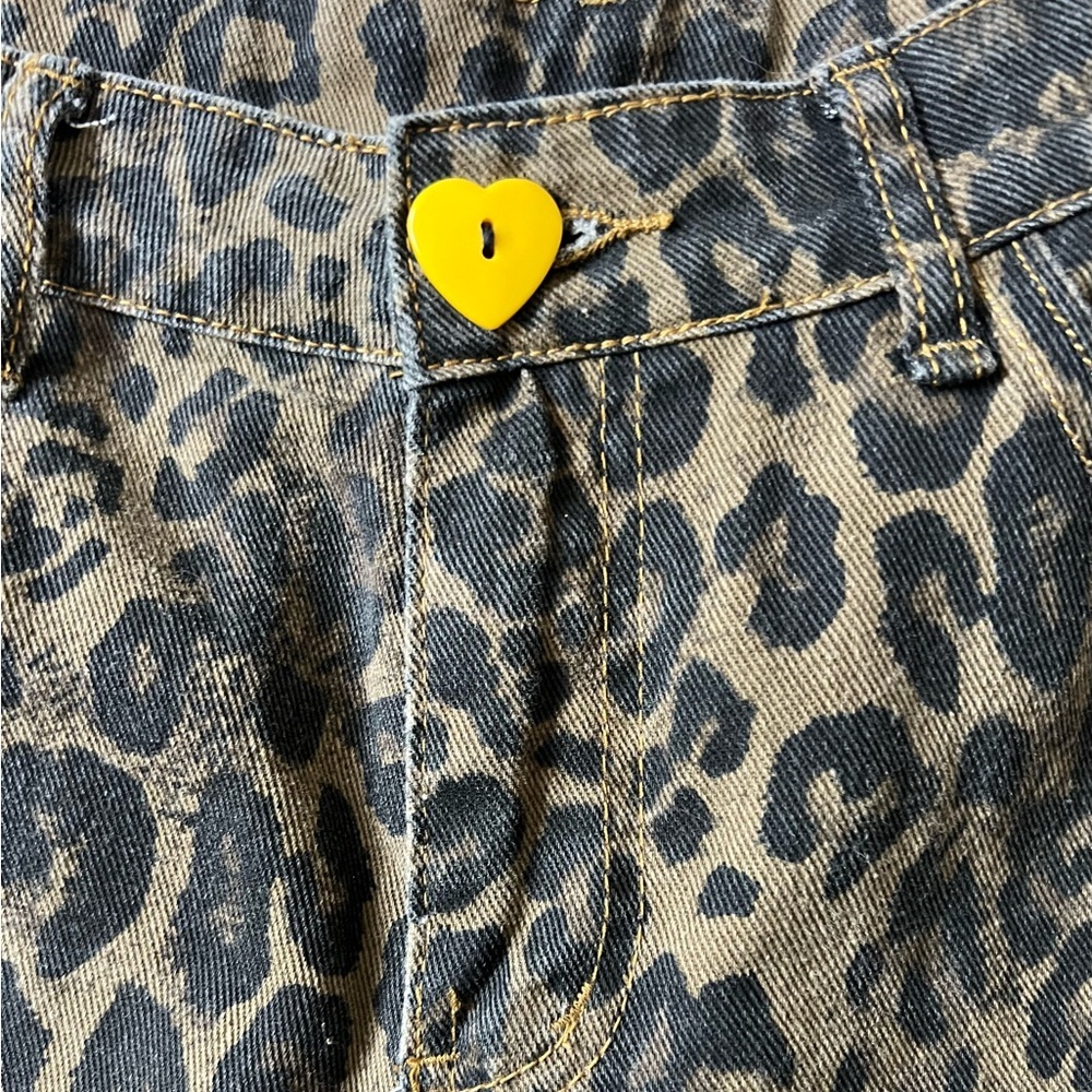 Buckley Leo Leopard print Barrel jeans - Picture 5 of 10